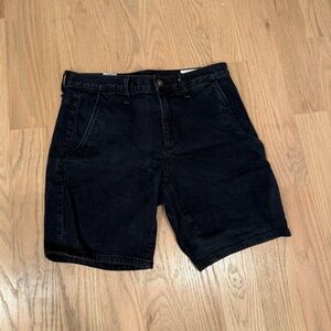 rag & bone Black Denim Shorts